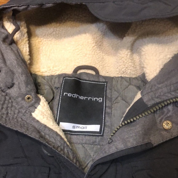 Red Herring insulated quilted  utility jacket - Picture 4 of 14